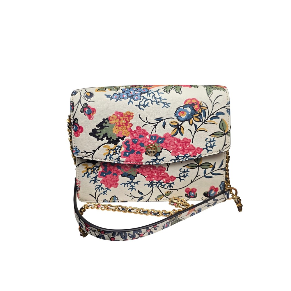 Tory Burch Parker Floral Convertible Shoulder Bag OS Gabriella Floral 39596